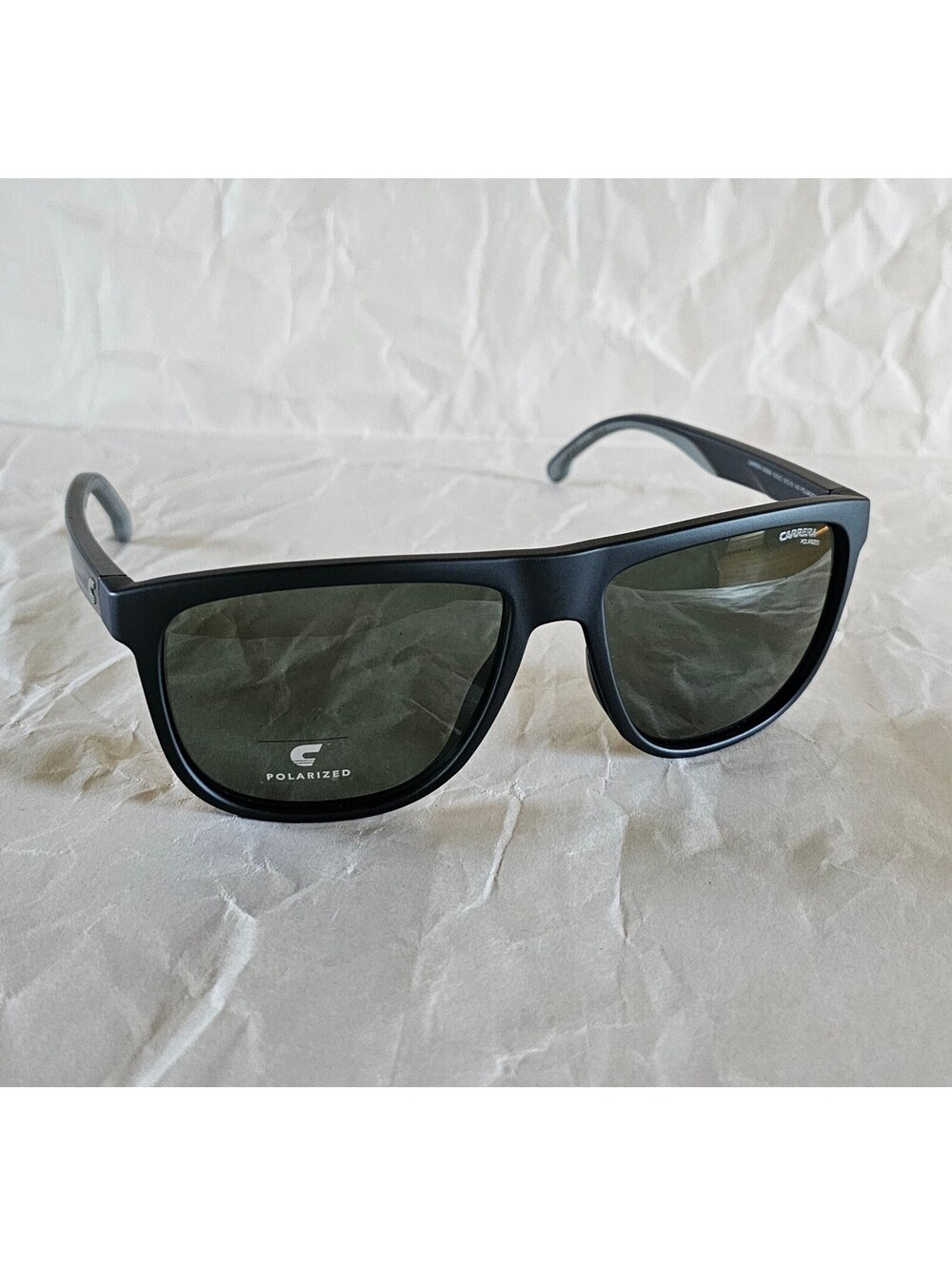 Carrera Matte Black Polarized Sunglasses - 8059/S